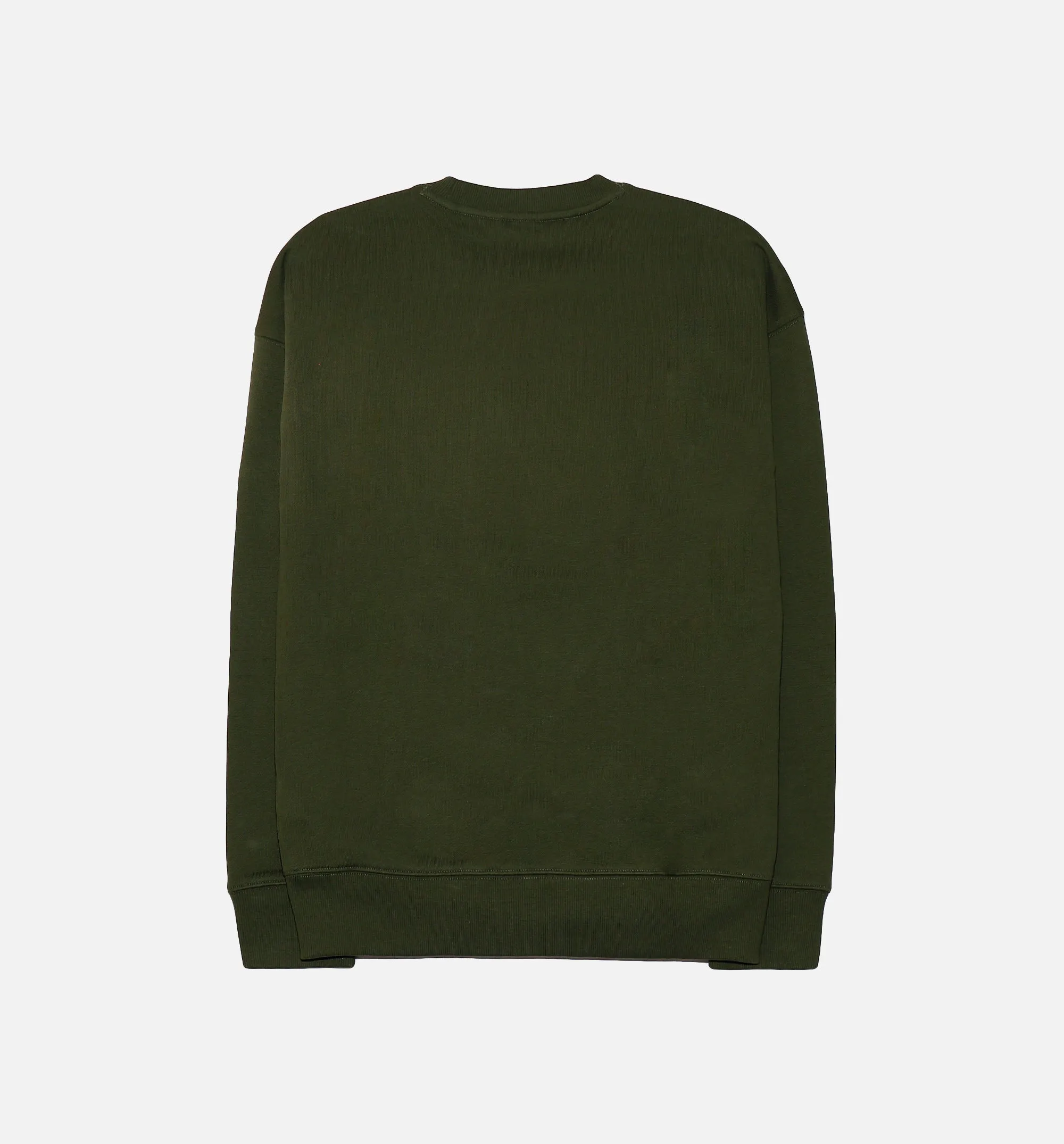 Maison Kitsune Crew Mens Crew - Green