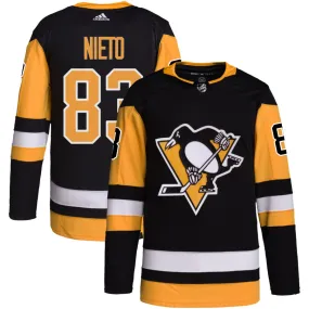 Matt Nieto Pittsburgh Penguins adidas Home Primegreen Authentic Pro Jersey - Black