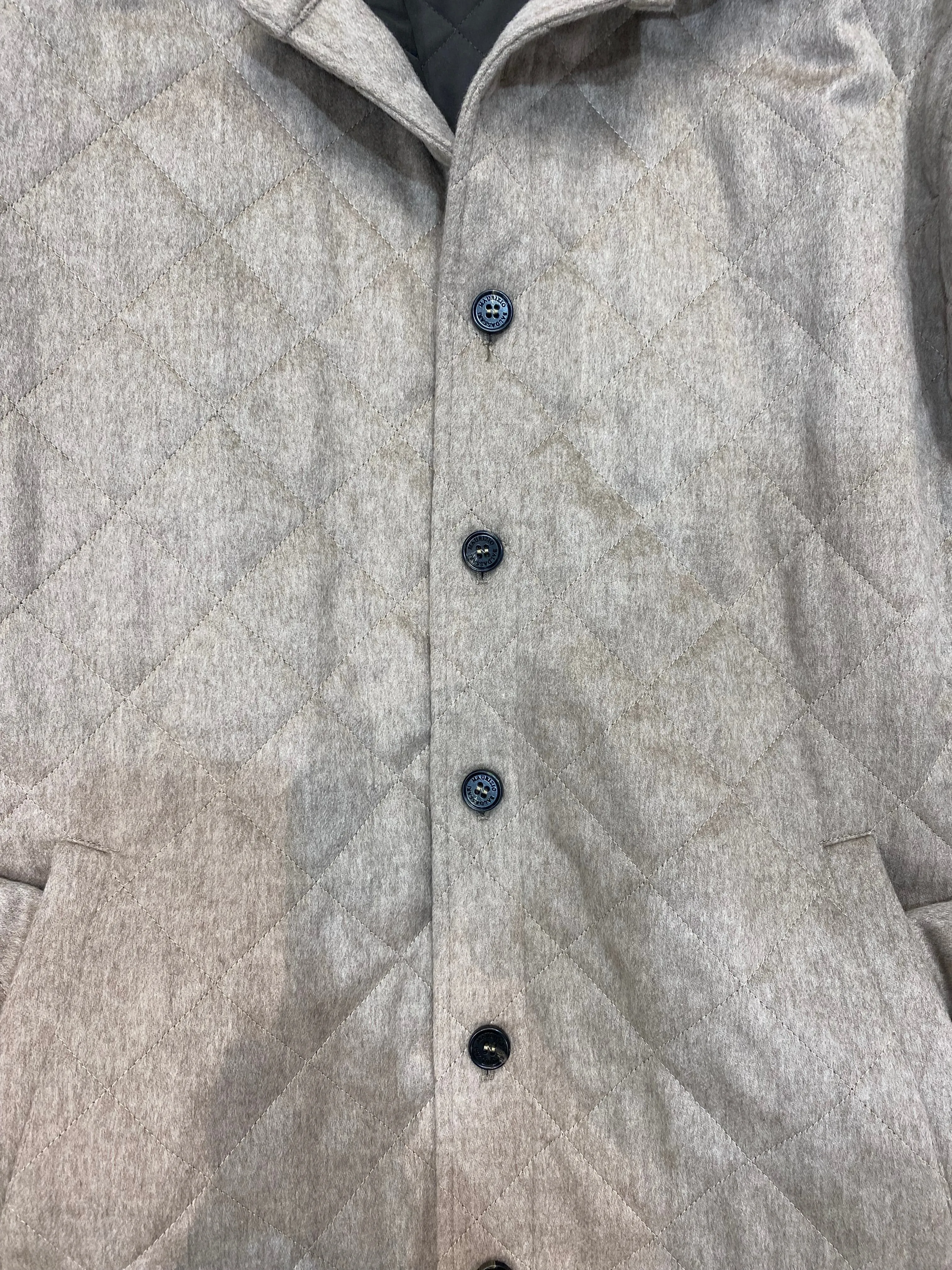 MAURIZIO BALDASSARI Quilted Overshirt