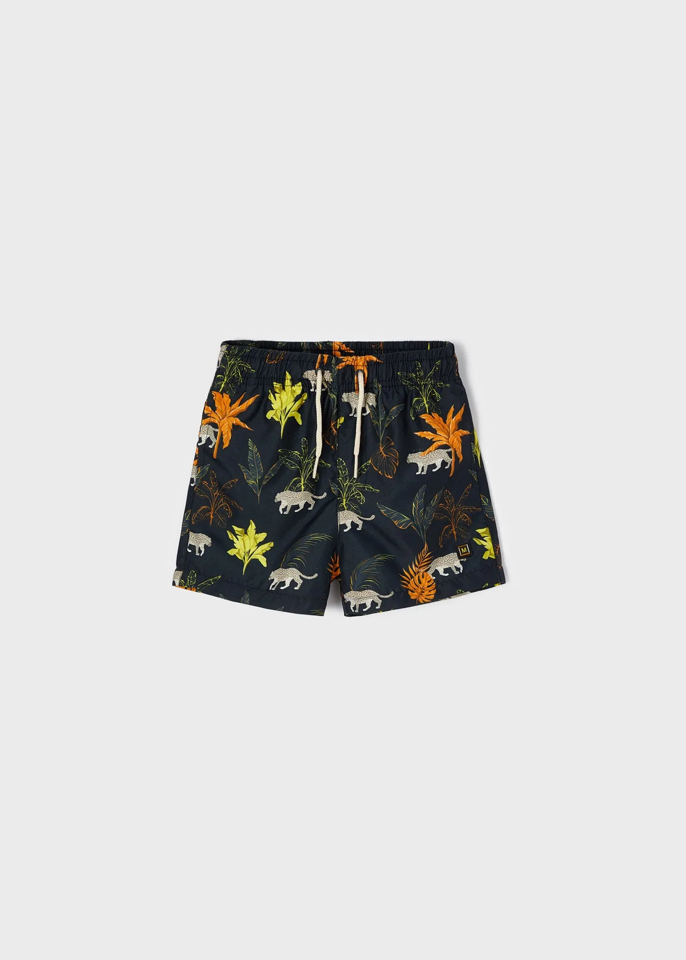 Mayoral Mini Swimming Shorts w/Print_ Dark Grey 3663-24