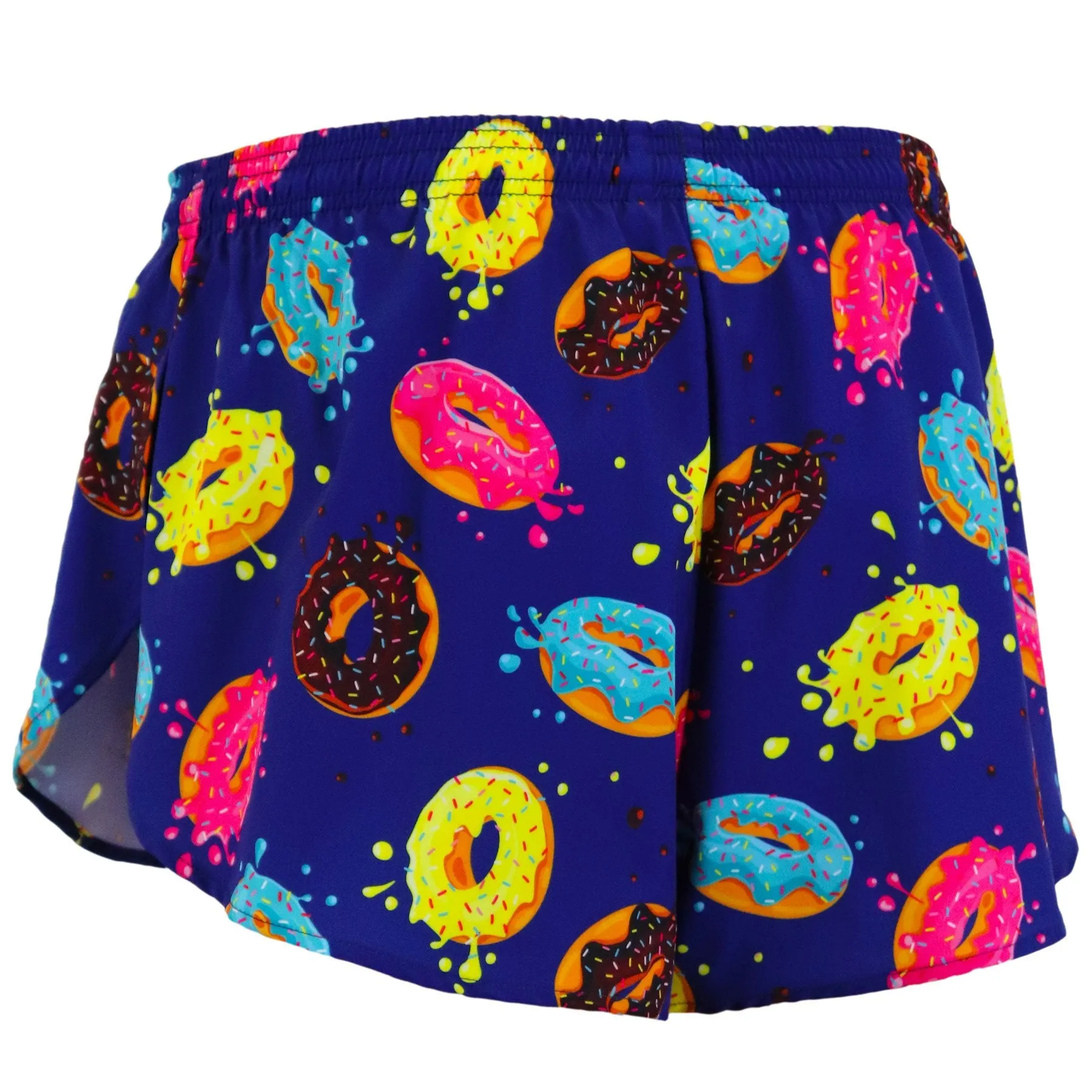 Men's 1" Elite Split Shorts- Donut