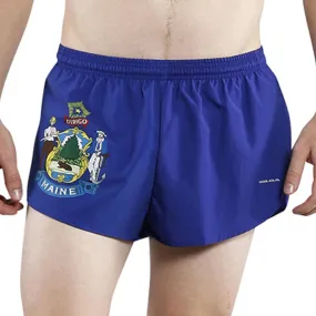 Men's 1" Elite Split Shorts- Maine