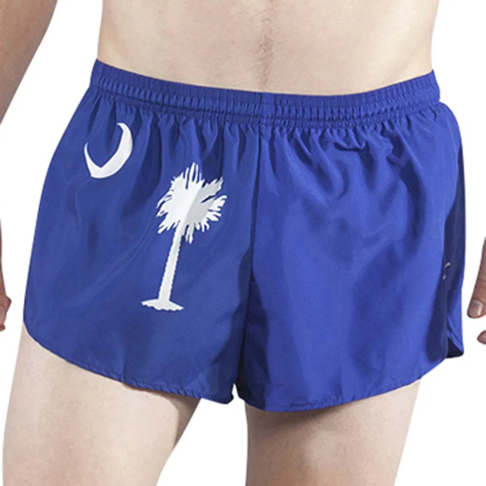 Men's 1" Elite Split Shorts- South Carolina