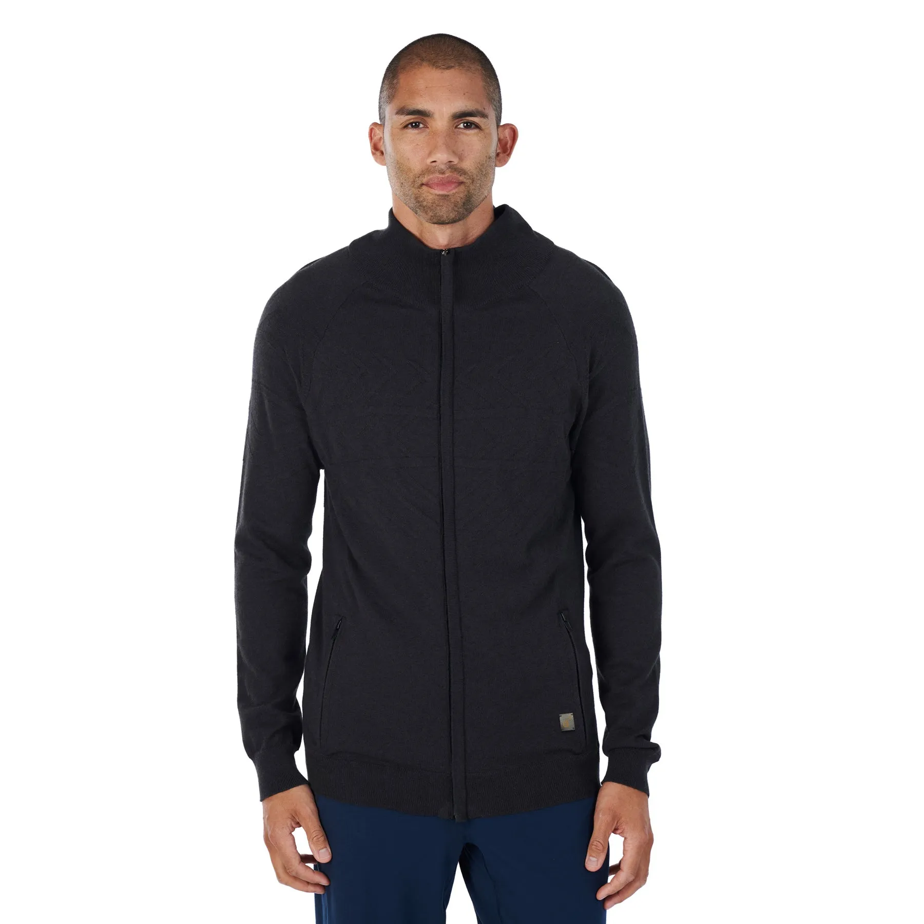 Merino zip-up top — RELAXWEAR