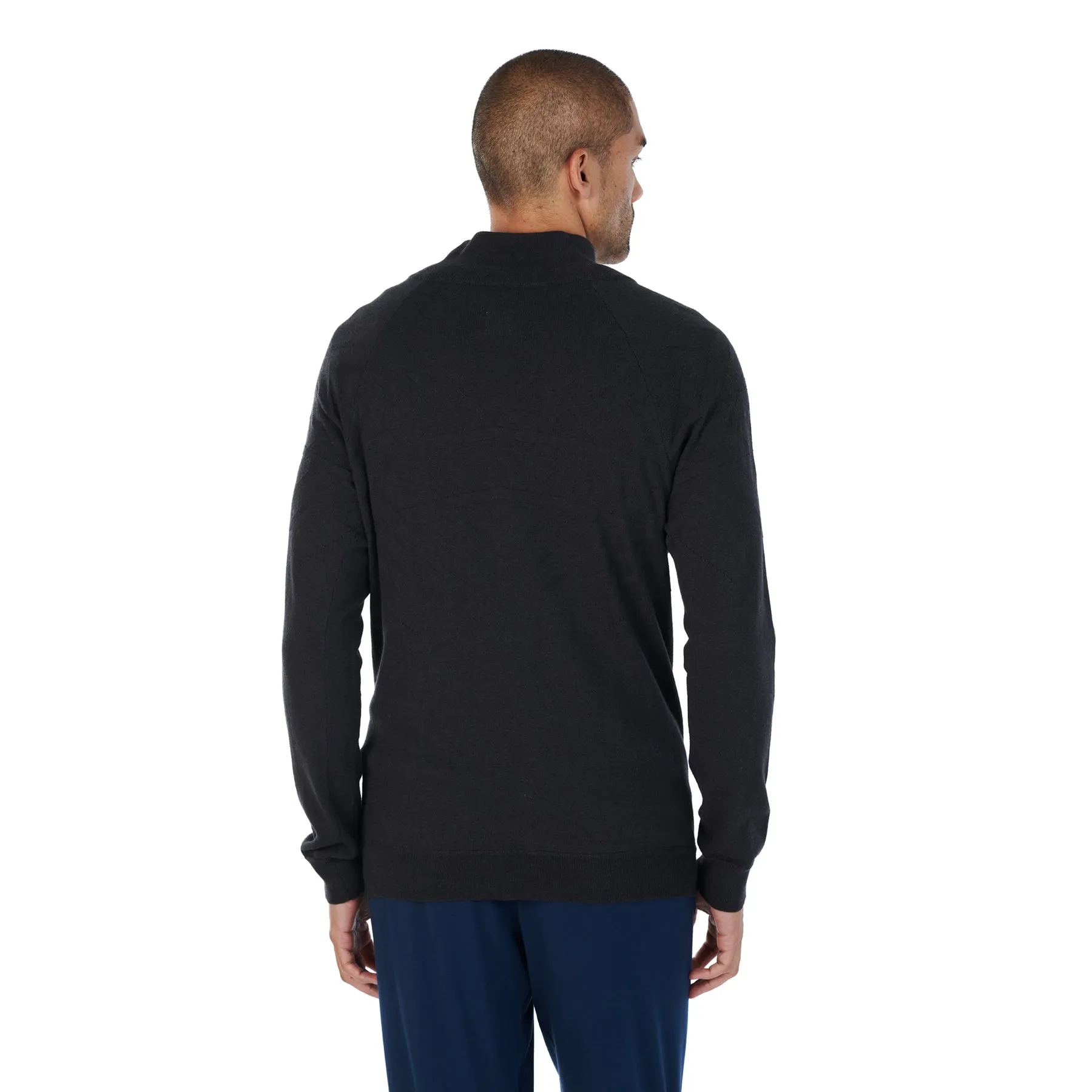 Merino zip-up top — RELAXWEAR