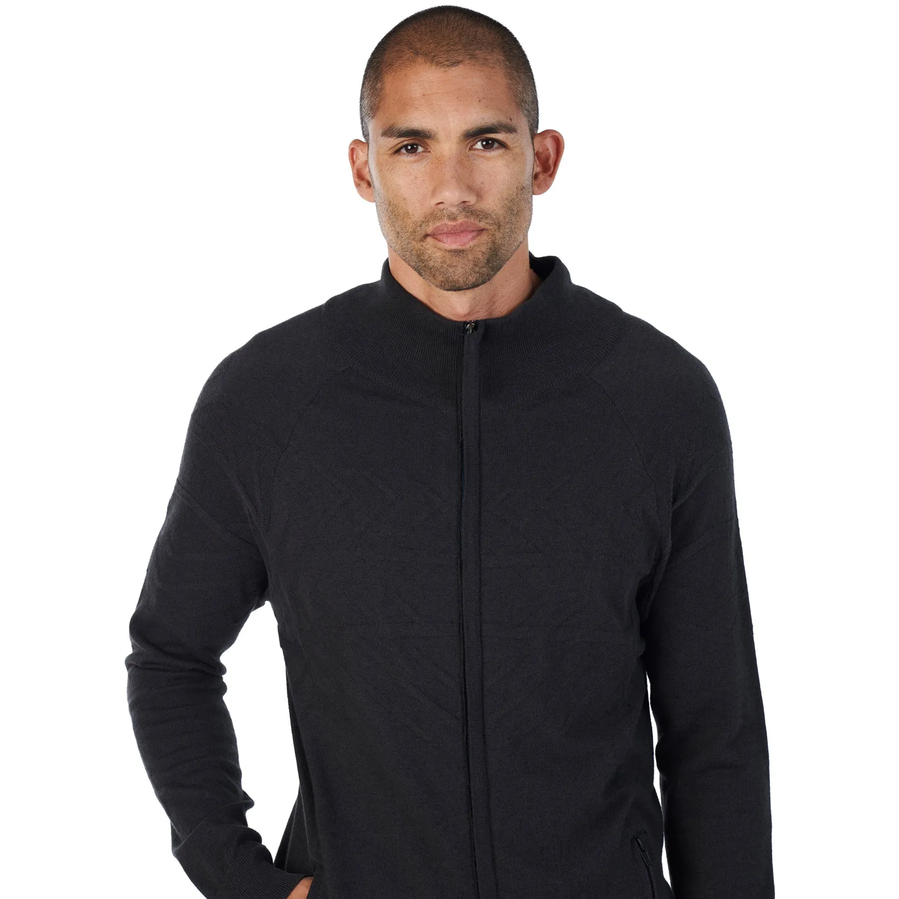 Merino zip-up top — RELAXWEAR