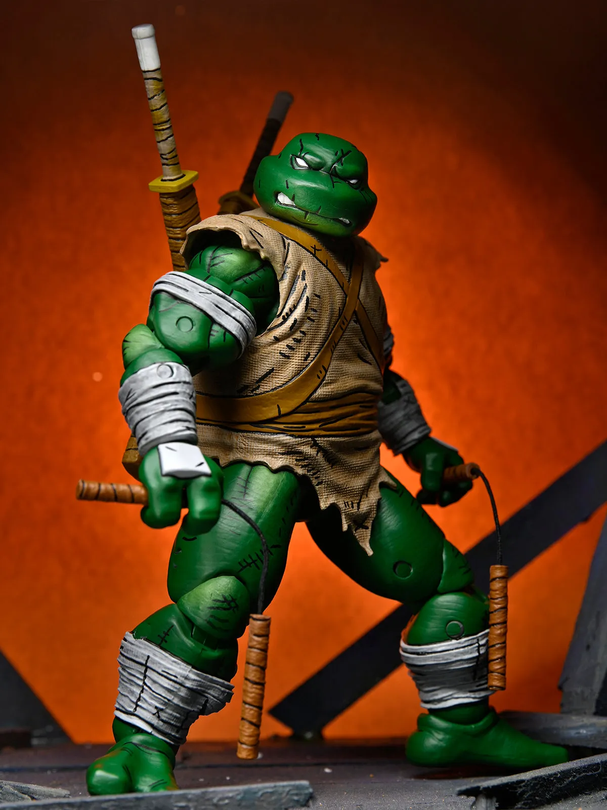 Michelangelo The Wanderer - 7 Action Figure - Teenage Mutant Ninja Turtles: Mirage Comics - NECA Collectibles