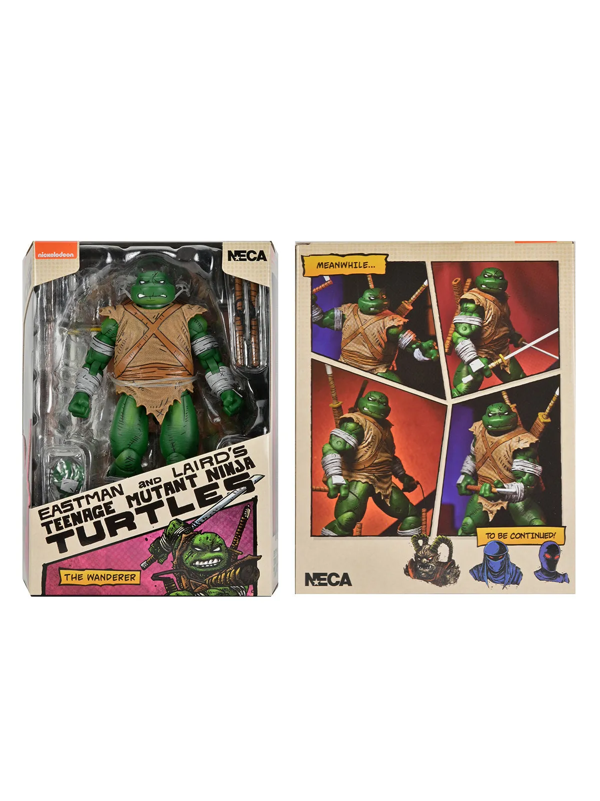 Michelangelo The Wanderer - 7 Action Figure - Teenage Mutant Ninja Turtles: Mirage Comics - NECA Collectibles