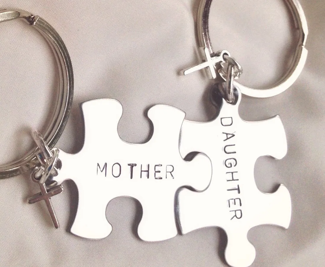 Mother Daughter Gifts-, Mother Daughter Keychain-, Mother's Day Gift -, Personalized Keychains-, natashaaloha