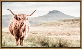 Mountain Bovine Floating Frame 100X60