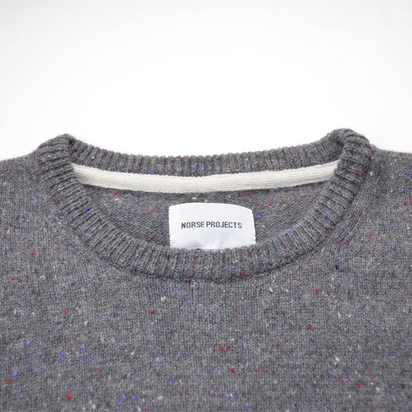 Norse Projects - Sigfred Heavy Boucle Sweater - Grey