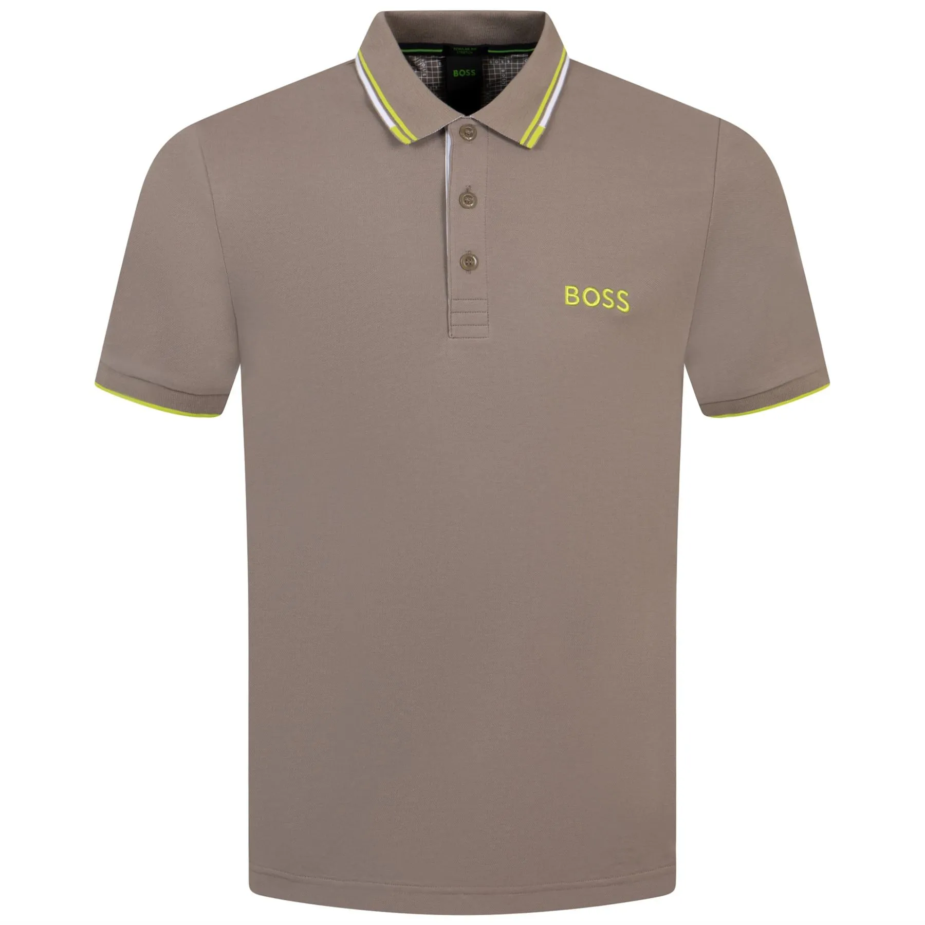 Paddy Pro Cotton Jersey Regular Fit Polo Pastel Green - W23