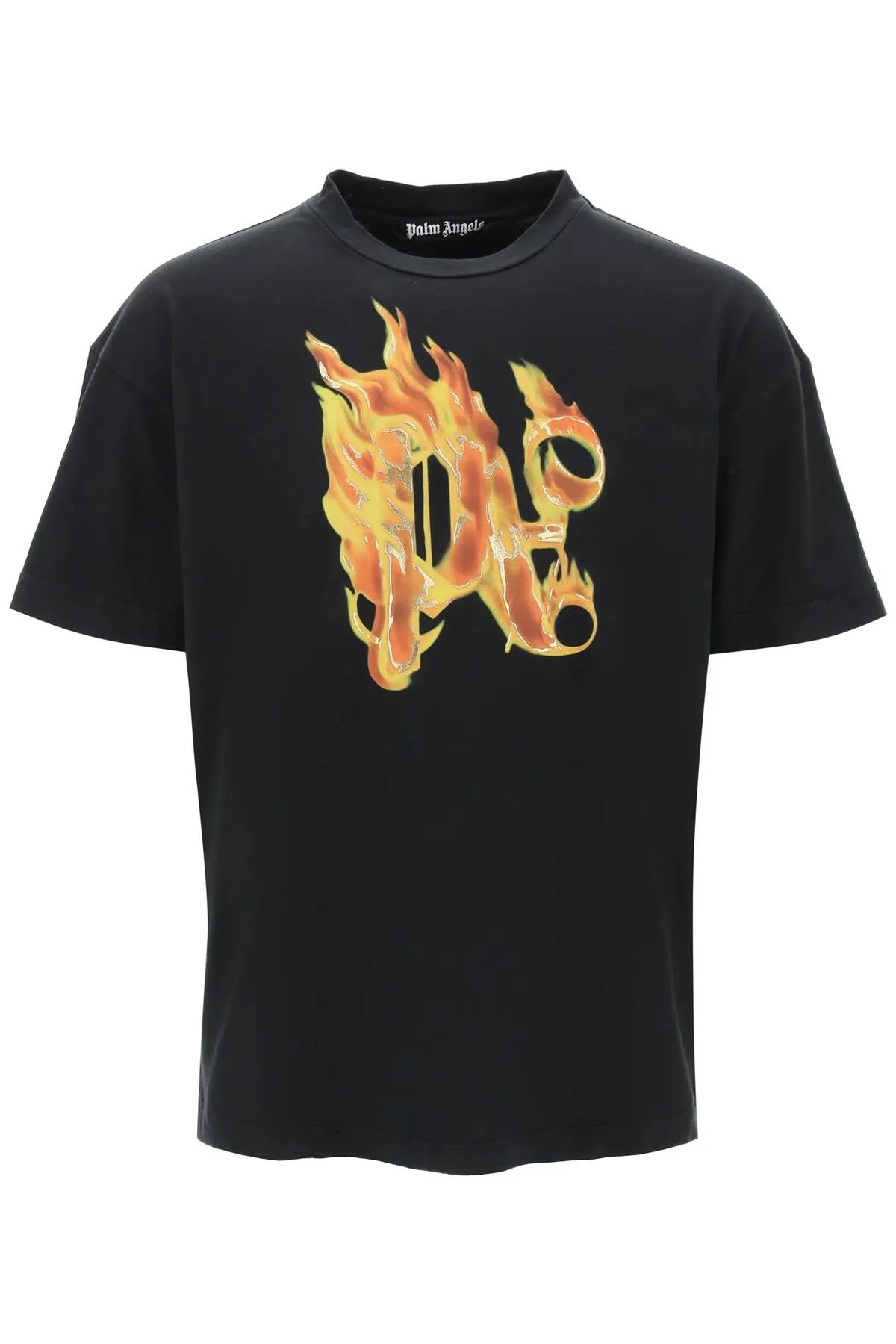 PALM ANGELS burning monogram t