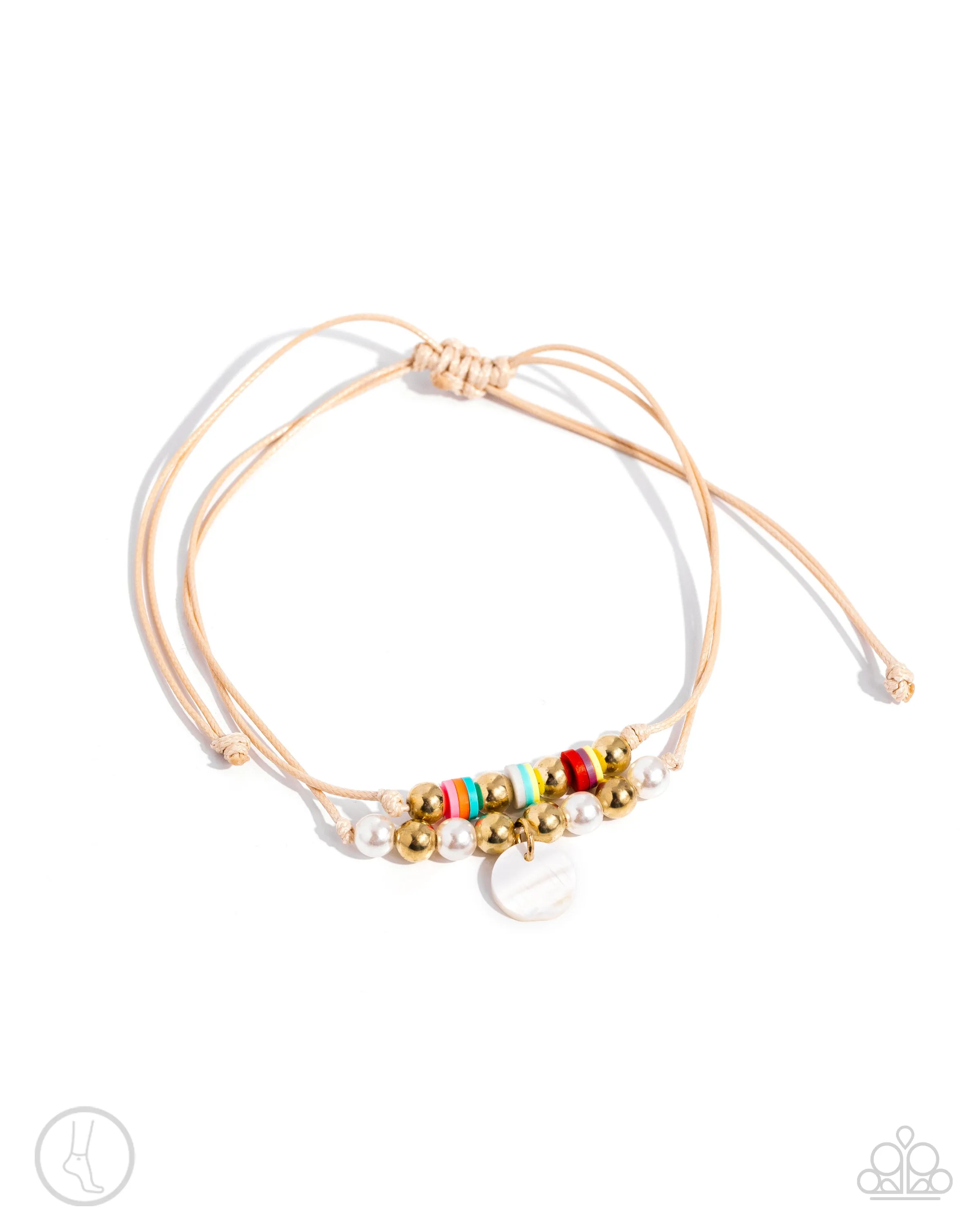 Paparazzi All TIDE Up Multi Anklet Bracelet