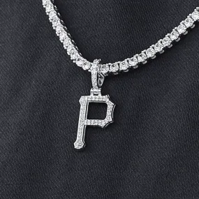 Pittsburgh Pirates Micro Pendant in White Gold