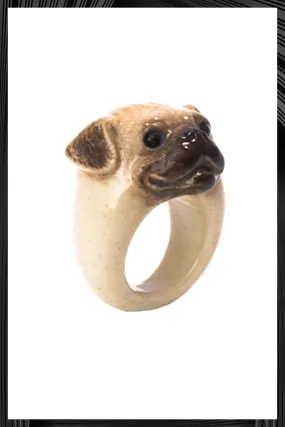 Pug Dog Ring | Quick Shipping