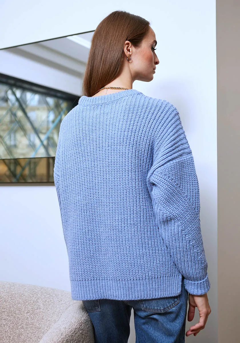 Pull SAO Wool Blue