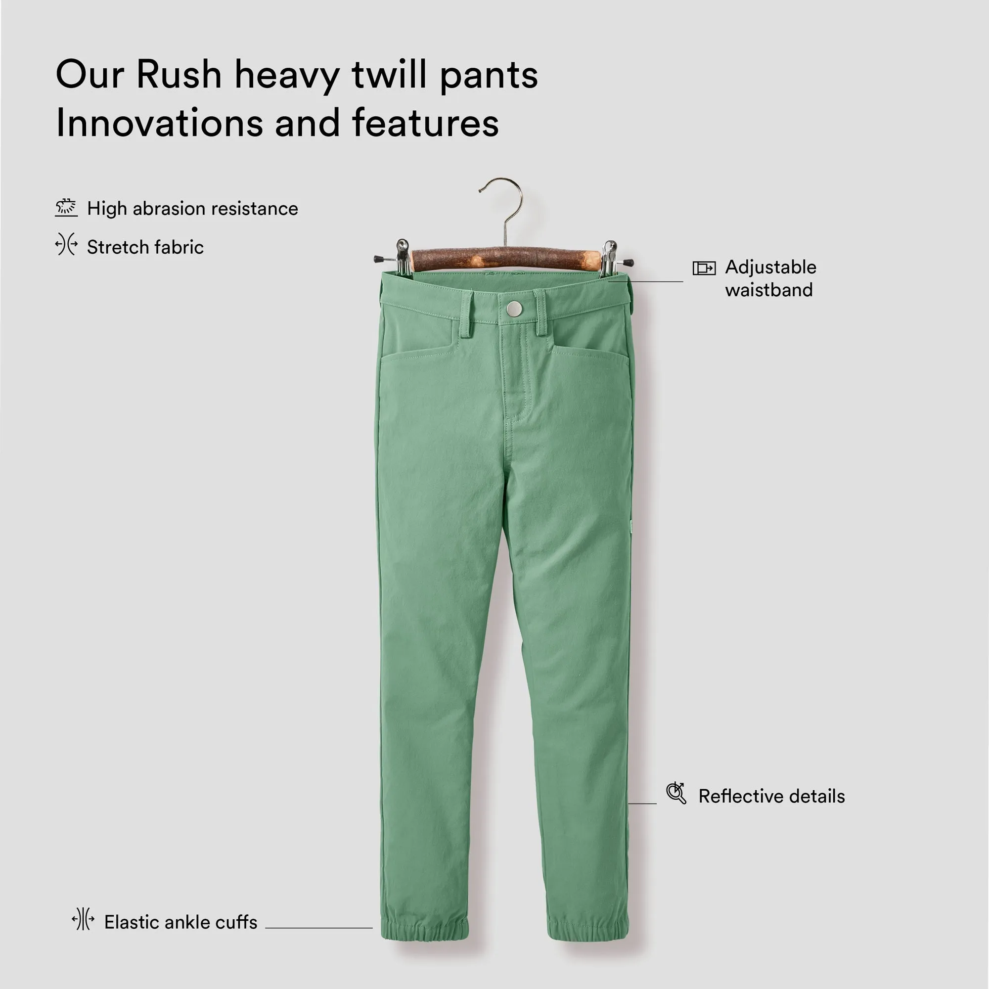 Rush heavy twill pants