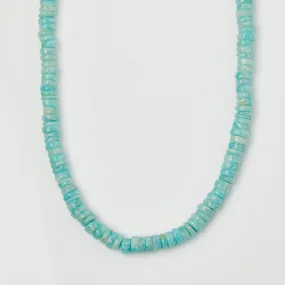 Santorini Chunky Amazonite Beaded Necklace