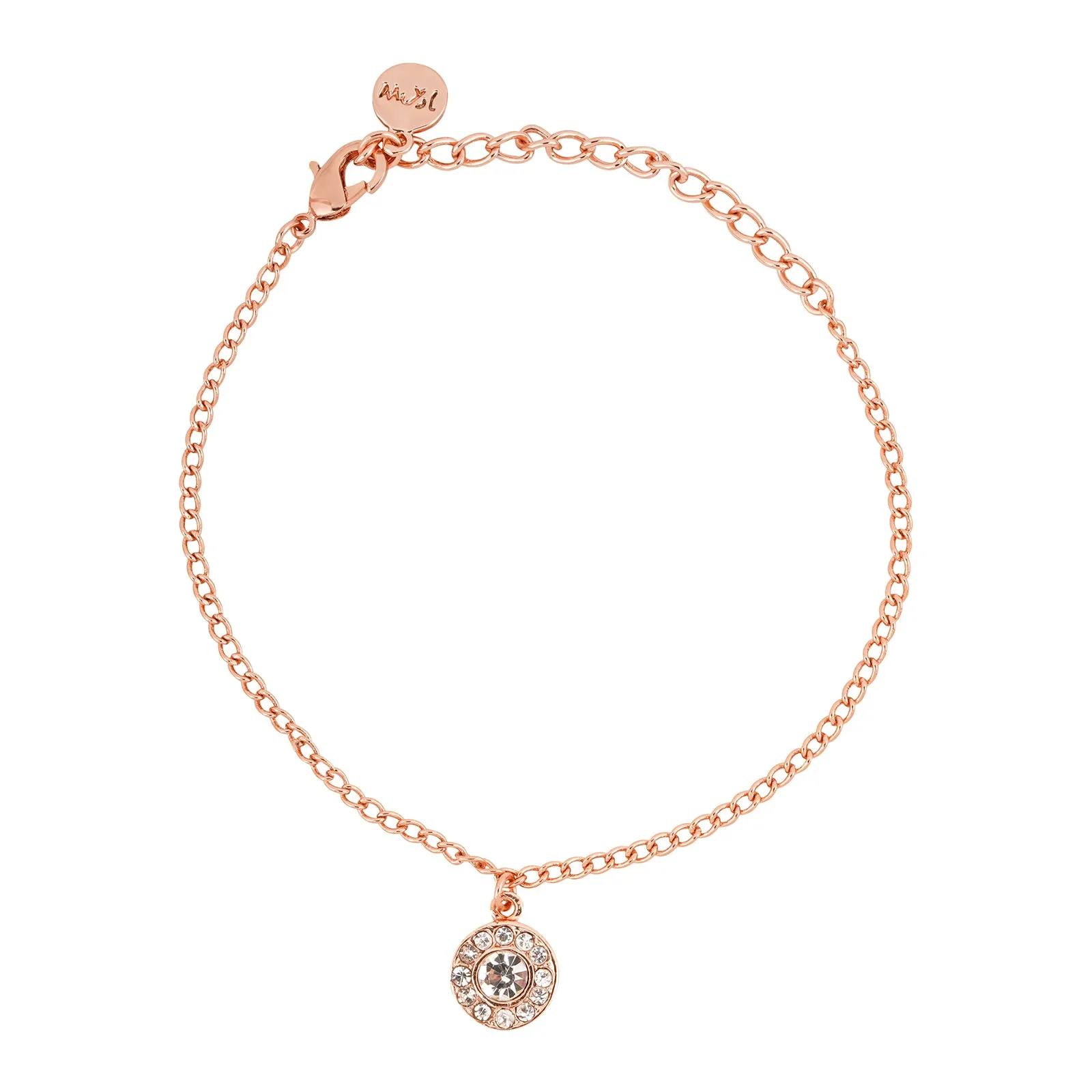 Shine Bright Rosegold Charm Set