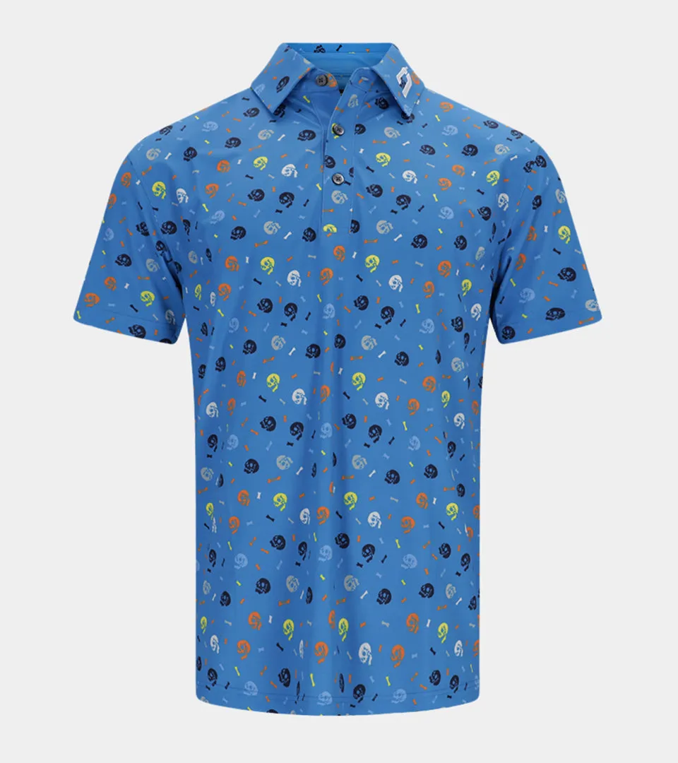 SKULLZ POLO - BLUE