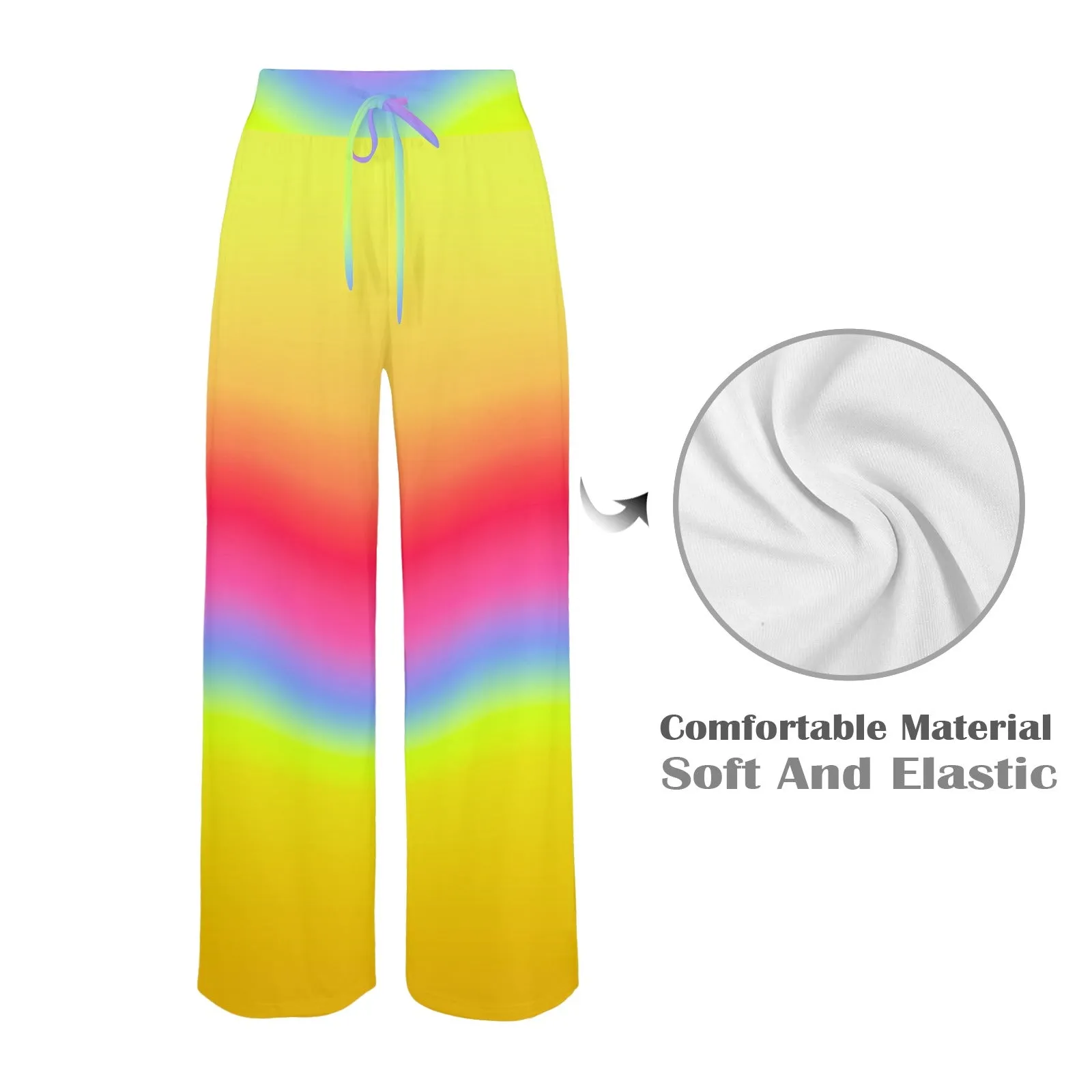 Spectral Gradient Women's Wide Leg Lounge Pants