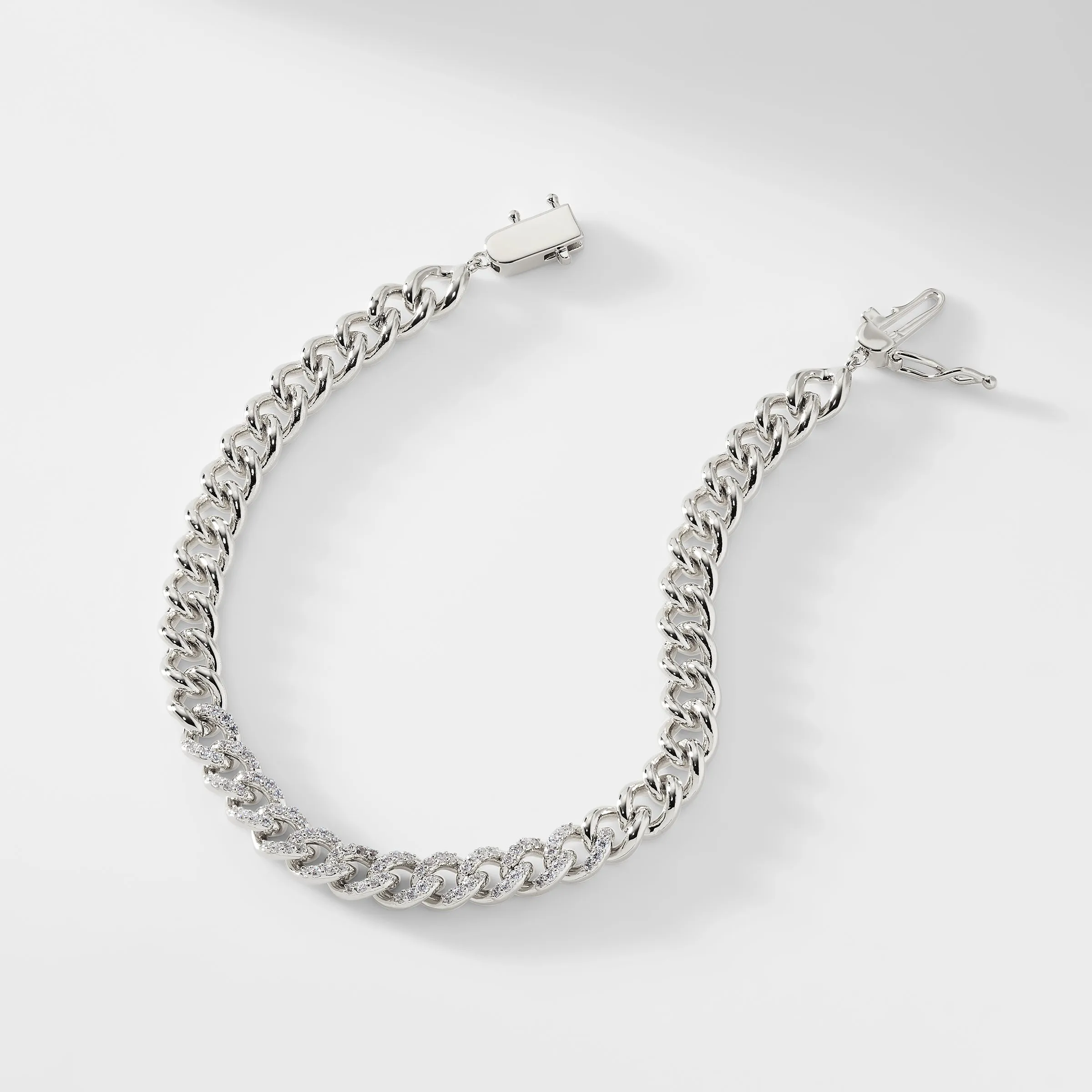 SUPERSTACK LARGE CURB LINK LINE BRACELET