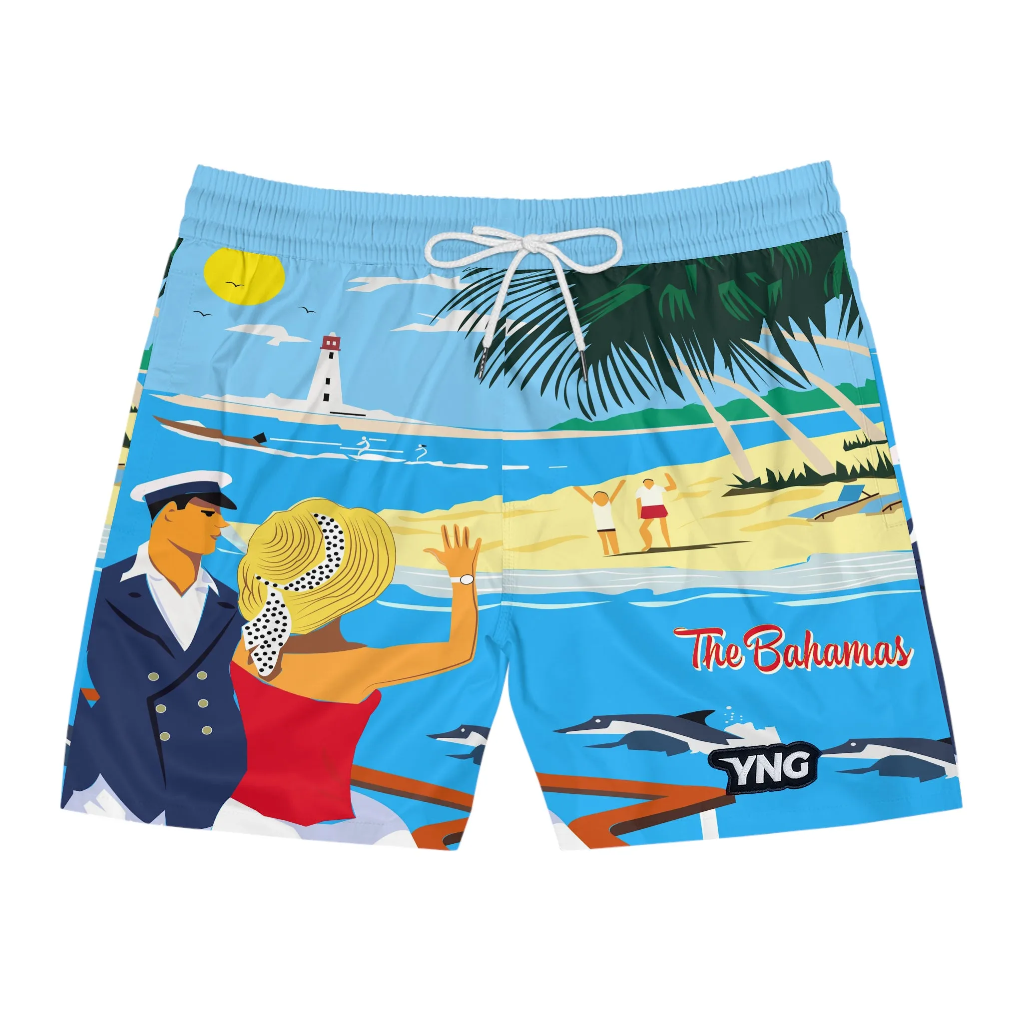 The Riviera Vacation Swim Shorts