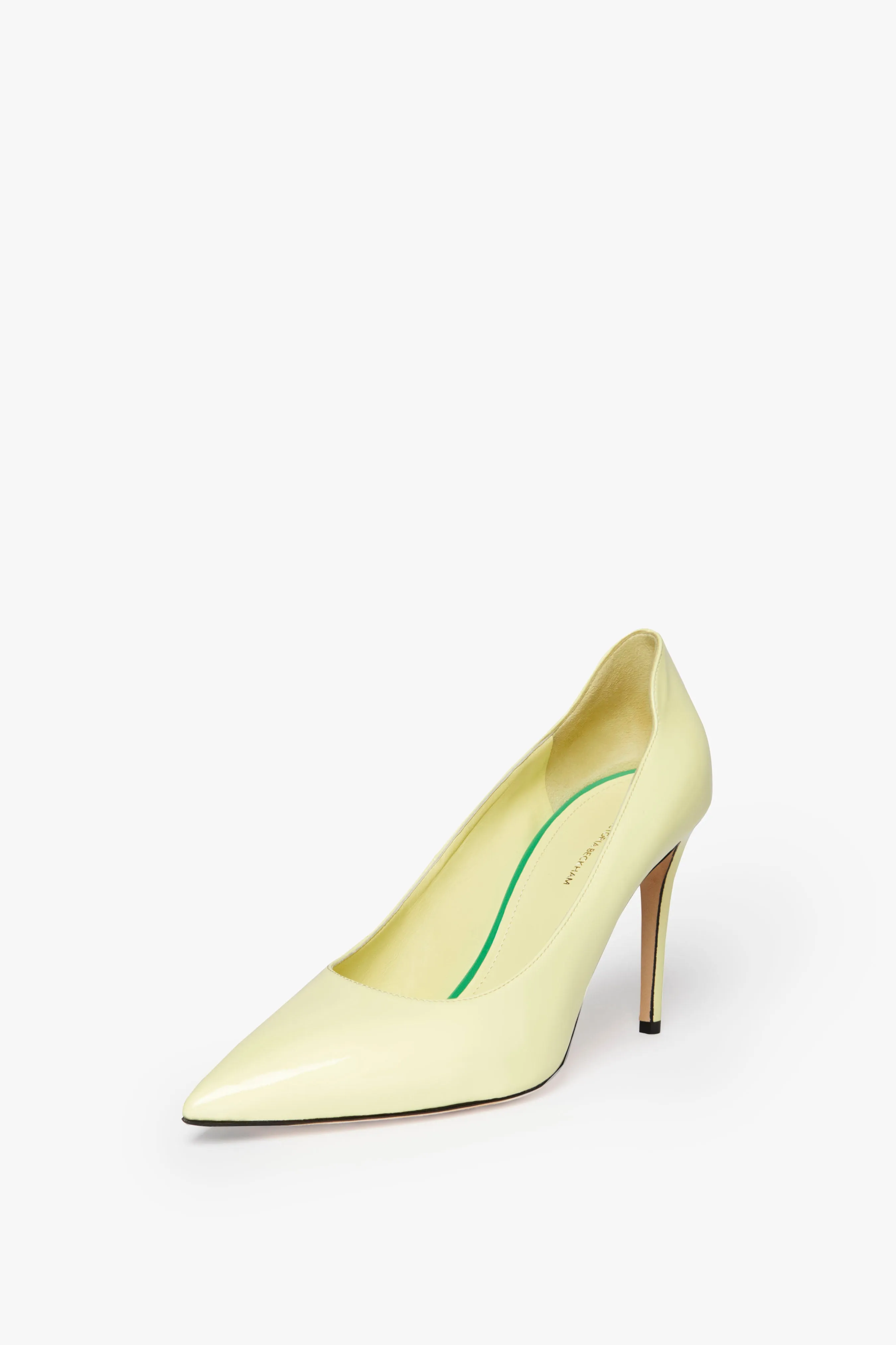 VB 90mm Pump In Pale Lemon