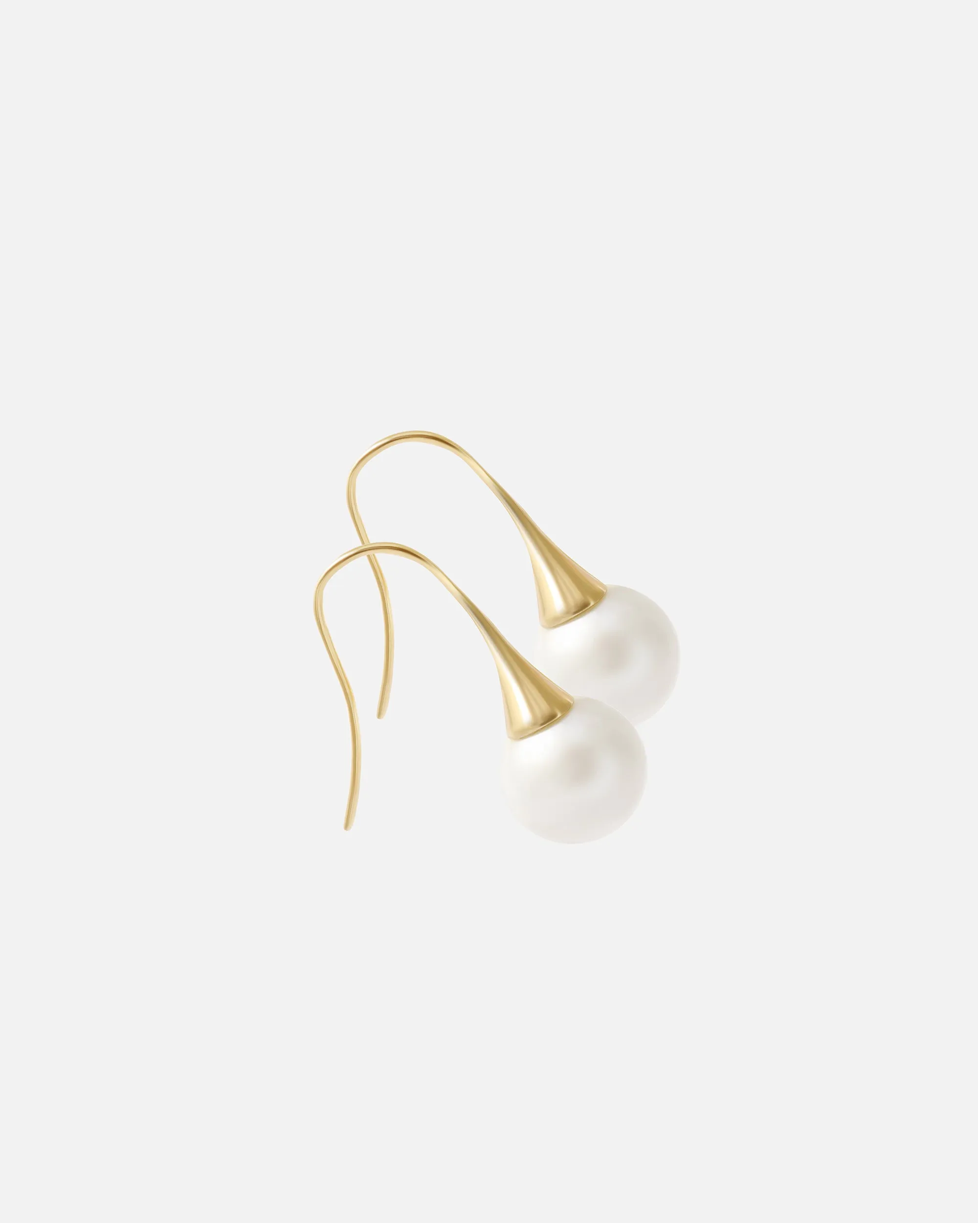 WeiWave / Solo Round Pearl Earrings