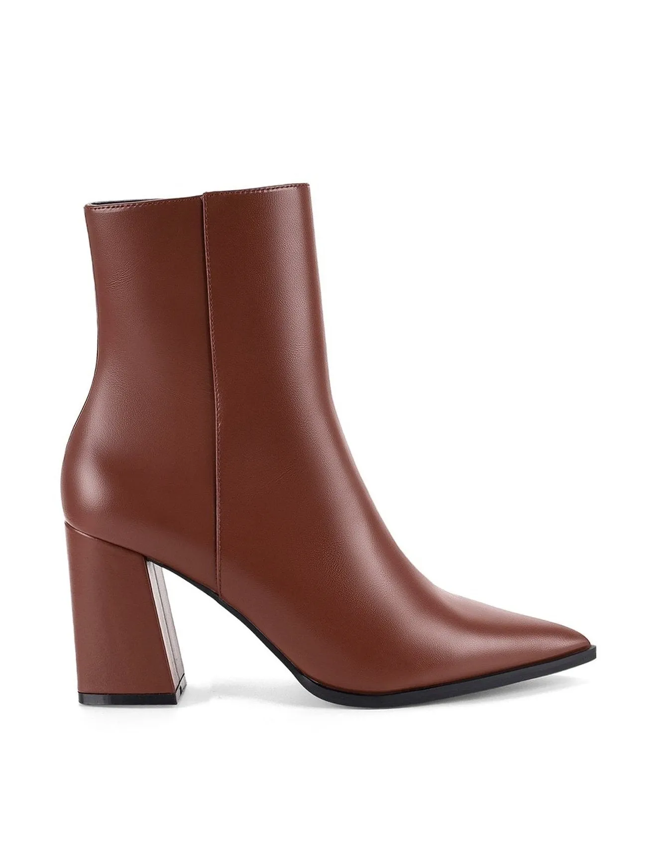 Willing Ankle Boots - Rust Leather