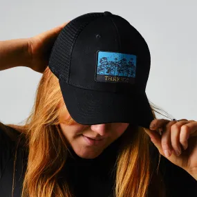 Women's Canopy Trucker Hat Black