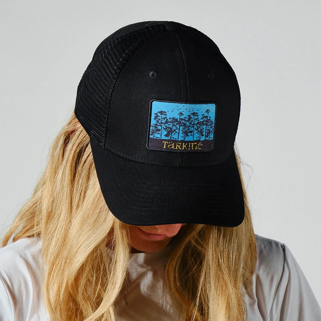 Women's Canopy Trucker Hat Black