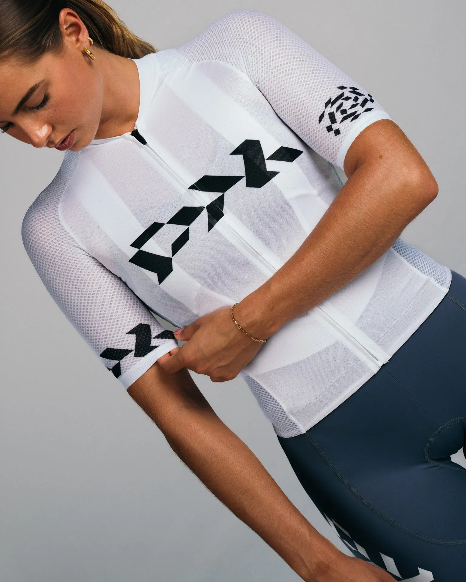 Women's Core Jersey - White Black