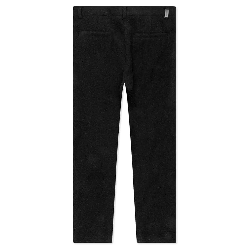 Wool Tailored Pant - Black