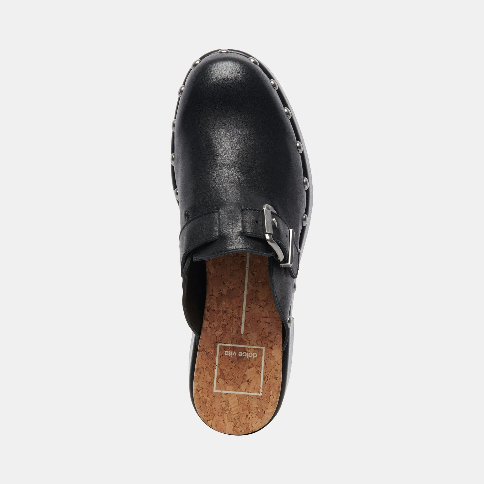 YEVAN CLOGS BLACK LEATHER