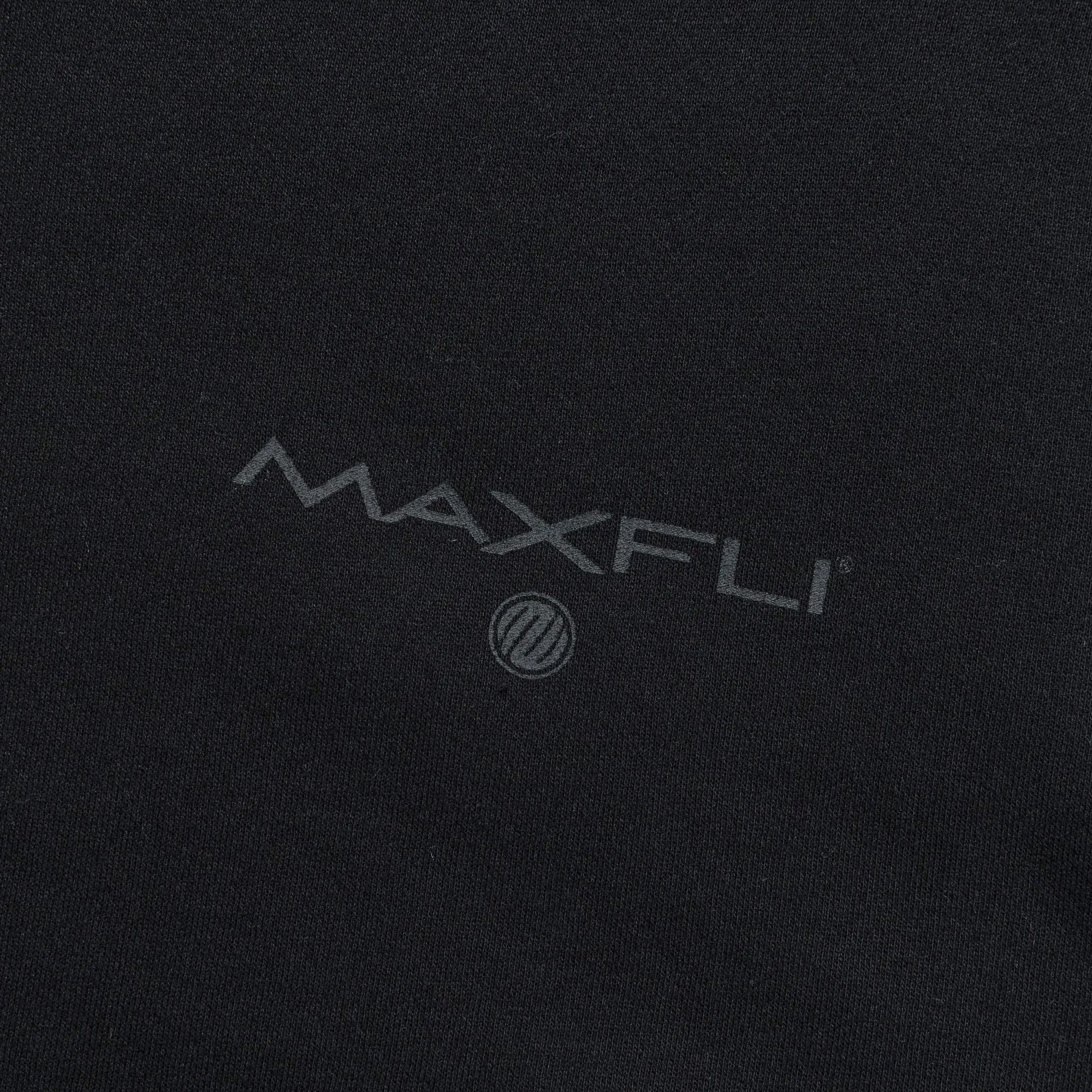 Zip Hooded Sweatshirt x Maxfli - Black