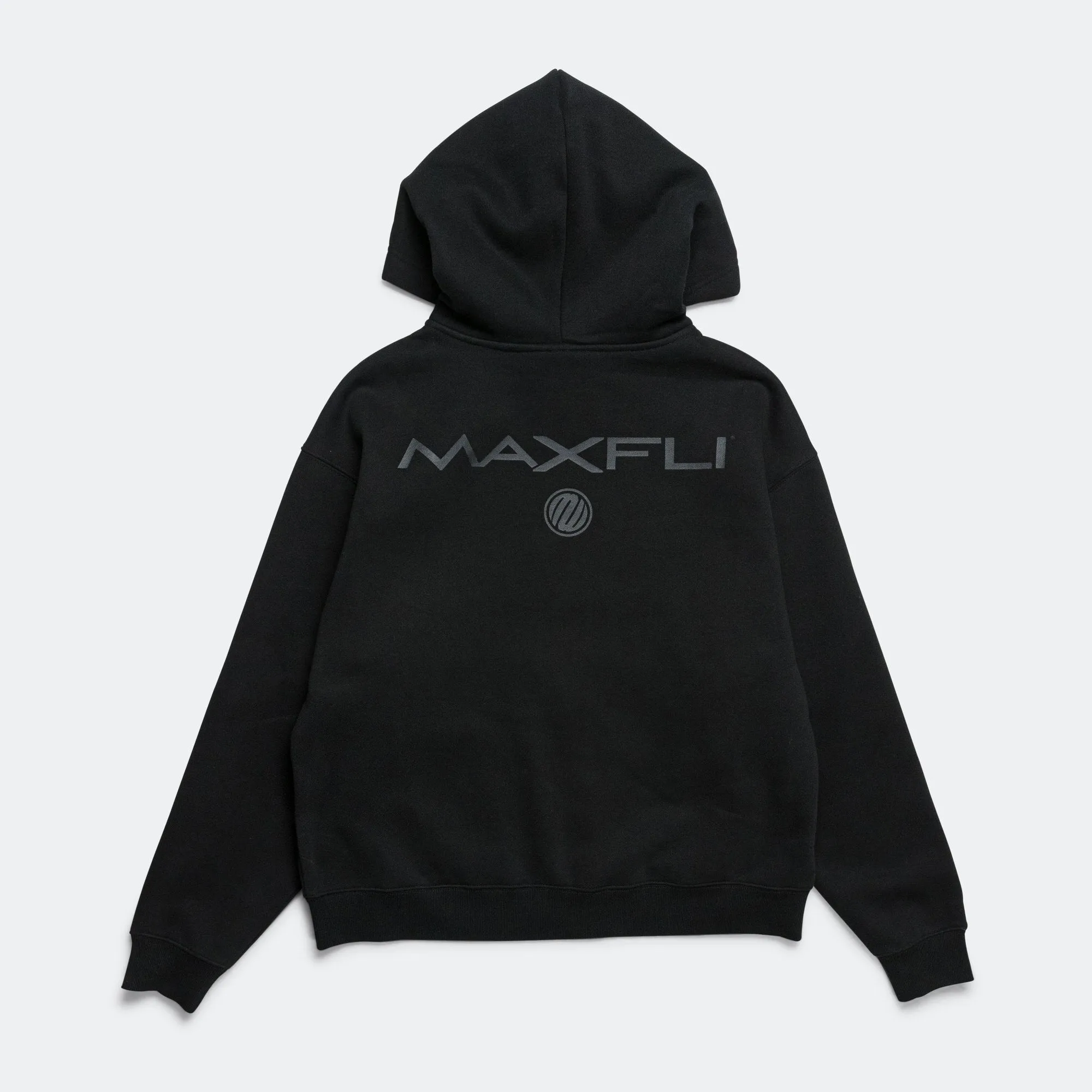 Zip Hooded Sweatshirt x Maxfli - Black