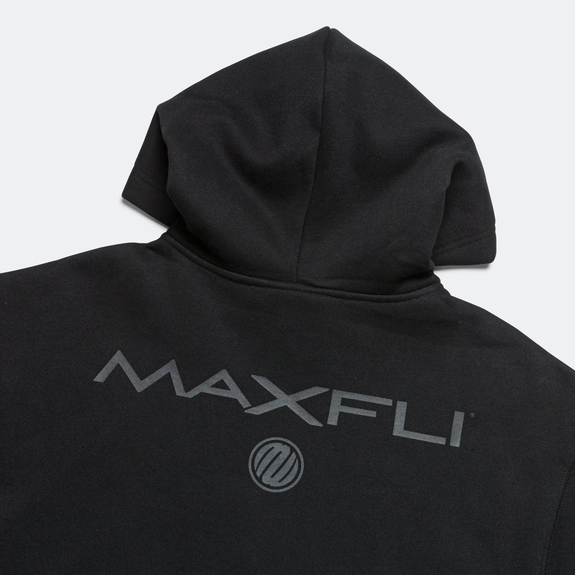 Zip Hooded Sweatshirt x Maxfli - Black